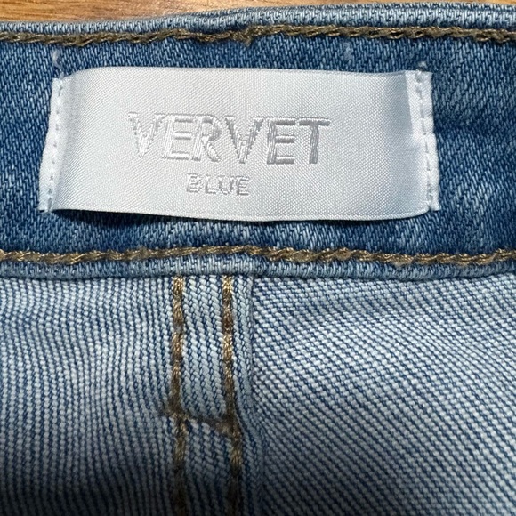 Vervet Blue Distressed Jean Shorts size 31 - Picture 3 of 4